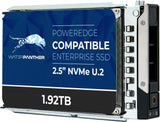 Refurbished: 1.92TB 3D TLC PCIe 3.0 x4 NVMe U.2 SSD for Dell EMC PowerEdge Servers | Enterprise Drive in 14G Tray