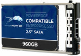 Refurbished: 960GB 3D TLC SATA 6Gb/s 2.5" SSD for Dell PowerEdge Servers | Enterprise Drive in 13G Tray