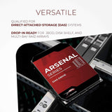 WP Arsenal 22TB SATA 6Gb/s 7200RPM 3.5" DAS HDD versatile