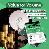 Refurbished: WP SaveGreen 8TB SATA 6Gb/s 7200RPM 3.5" Eco HDD