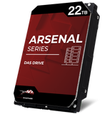 Refurbished: WP Arsenal 22TB SAS 12Gb/s 7200RPM 3.5" DAS HDD