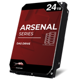 Refurbished: WP Arsenal 24TB SAS 12Gb/s 7200RPM 3.5" DAS HDD