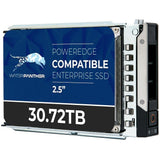 30.72TB 3D TLC SAS 12Gb/s 2.5" SSD for Dell EMC PowerEdge Servers | Enterprise Drive in 14G Tray 1