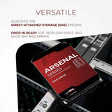 WP Arsenal 8TB SAS 12Gb/s 7200RPM 3.5" DAS HDD - Water Panther