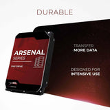 Refurbished: WP Arsenal 8TB SAS 12Gb/s 7200RPM 3.5" DAS HDD - Water Panther