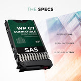 900GB 10K RPM SAS 12Gbps 2.5 Hard Drive 6