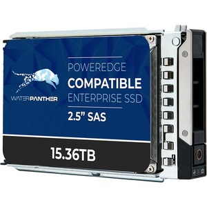 15.36TB SAS-4 24Gb/s 2.5" SSD for Dell EMC PowerEdge Servers | Enterprise Drive in 14G Tray