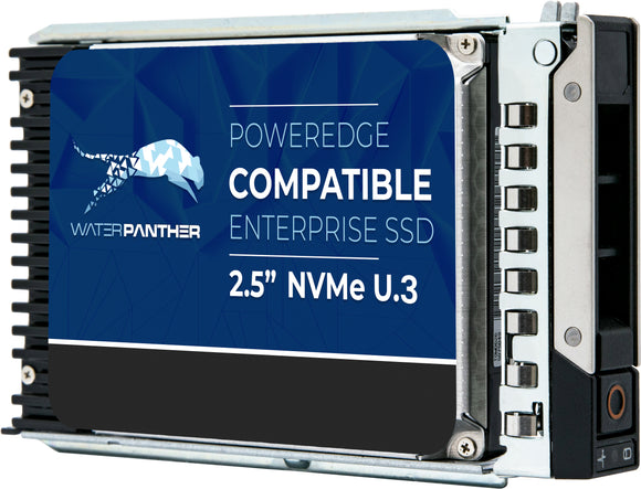 6.4TB 3D TLC PCIe 4.0 x4 NVMe U.3 SSD for Dell EMC PowerEdge Servers | Enterprise Drive in 14G Tray