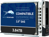 Refurbished: 3.84TB MLC SAS 12Gb/s 2.5" SSD for Dell EMC PowerEdge Servers | Enterprise Drive in 14G 15G Tray