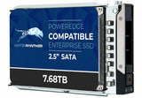 Refurbished: 7.68TB 3D TLC SATA 6Gb/s 2.5" SSD for Dell EMC PowerEdge Servers | Enterprise Drive in 14G Tray
