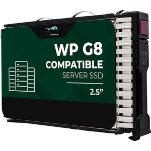 Refurbished: 960GB SATA 6Gb/s 2.5" SSD for HPE ProLiant Servers | Enterprise Drive in Gen8 Gen9 Tray