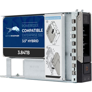 Refurbished: 3.84TB 3D TLC SATA 6Gb/s 3.5" Hybrid SSD for Dell EMC PowerEdge Servers | Enterprise Drive in 14G Tray
