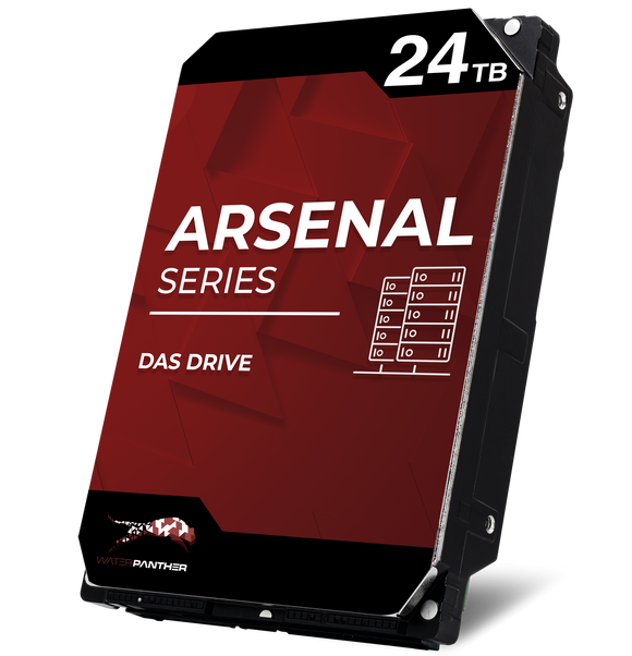 Refurbished: WP Arsenal 24TB SATA 6Gb/s 7200RPM 3.5