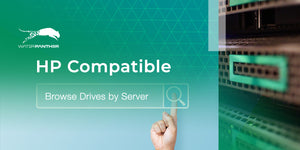 Browse drives compatible with HPE servers by choosing an HP server