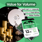 Refurbished: WP SaveGreen 12TB SATA 6Gb/s 7200RPM 3.5" Eco HDD