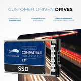 Refurbished: 400GB SAS 12Gb/s 2.5" SSD for Dell PowerEdge Servers | Enterprise Drive in 13G Tray