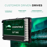 3.2TB 3D TLC SAS 12Gb/s 2.5" SSD for HPE ProLiant Servers | Enterprise Drive in Gen8 Tray