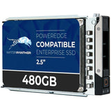 480GB 3D TLC SAS 12Gb/s 2.5" SSD for Dell EMC PowerEdge Servers | Enterprise Drive in 14G Tray 1