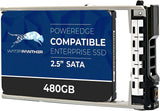 480GB 3D TLC SATA 6Gb/s 2.5" SSD for Dell PowerEdge Servers | Enterprise Drive in 13G Tray image-1
