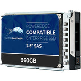 960GB 3D TLC SAS 12Gb/s 2.5" SSD for Dell EMC PowerEdge Servers | Enterprise Drive in 14G Tray 1