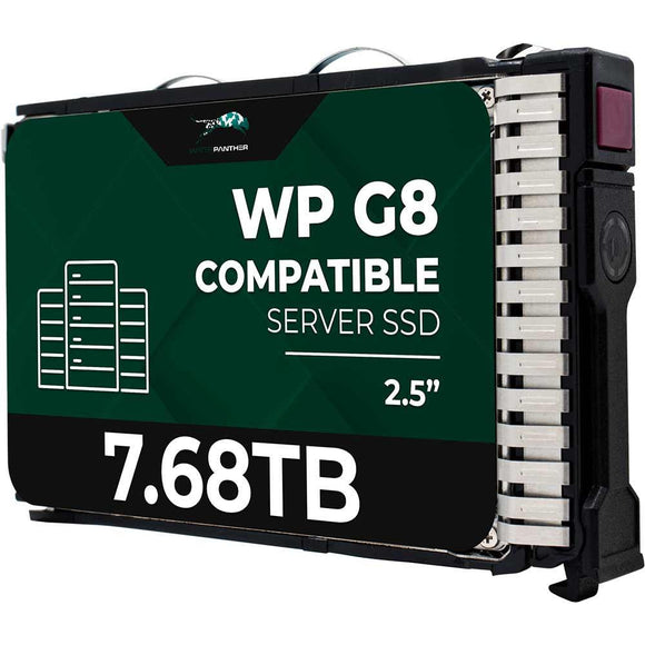 7.68TB 3D TLC SATA 6Gb/s 2.5 SSD G8 G9 G10