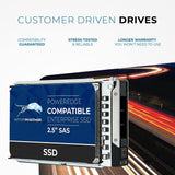 800GB MLC SAS 12Gb/s 2.5" SSD for Dell EMC PowerEdge Servers | Enterprise Drive in 14G Tray 3