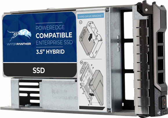 Kridt pølse når som helst 7.68TB 3D TLC SATA 6Gb/s 3.5" Hybrid SSD for Dell – Water Panther