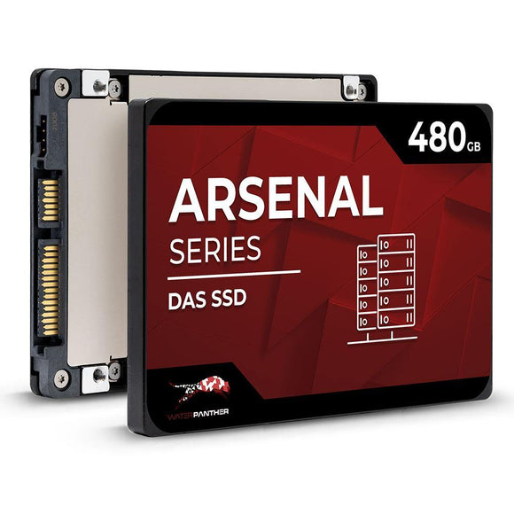 pension Fantasi Hvile WP Arsenal 480GB SATA 6Gb/s 2.5" DAS SSD – Water Panther