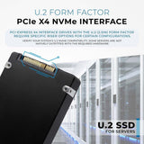 8TB 3D TLC PCIe 3.0 x4 NVMe U.2 SSD 2