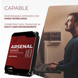 WP Arsenal 6TB SATA 6Gb/s 7200RPM 3.5" DAS HDD - Water Panther