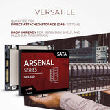 WP Arsenal 480GB SATA 6Gb/s 2.5" DAS SSD - Water Panther