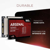 WP Arsenal 960GB SATA 6Gb/s 2.5" DAS SSD - Water Panther